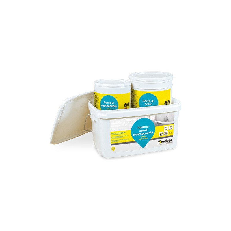 Weber Epoxi Plus Pastina Bicomponente Antiácida 3 Kg