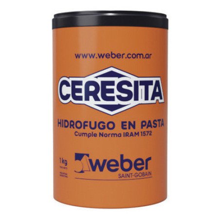 Ceresita Hidrófugo Inorgánico + Orgánico 1 Kg Blanco