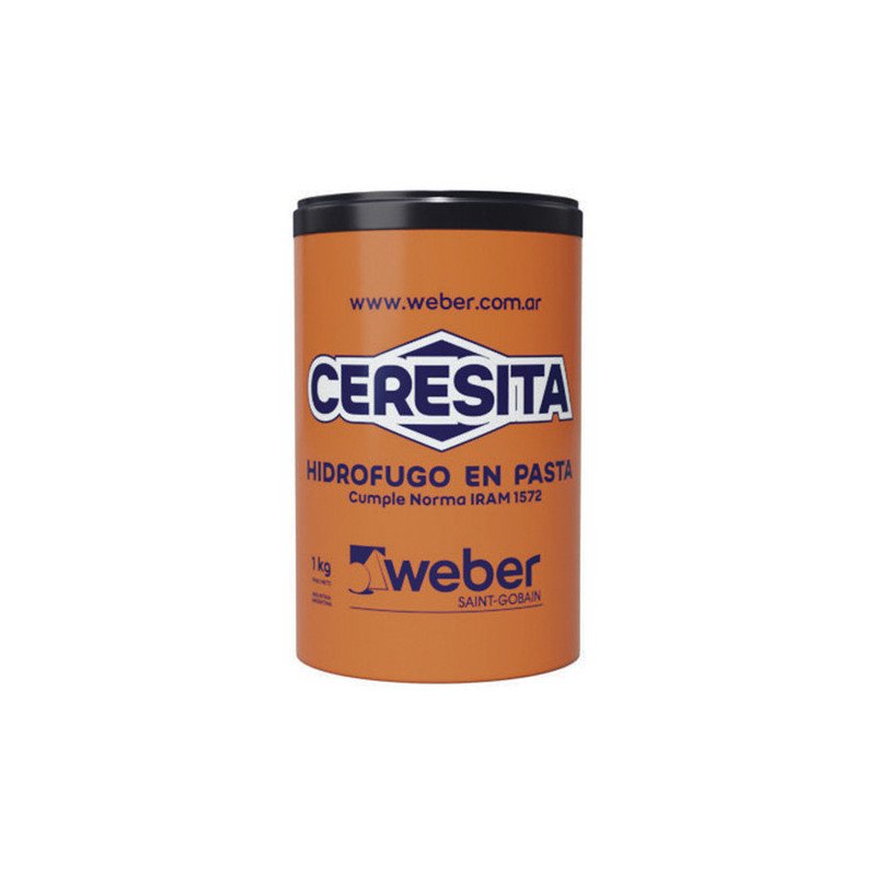 Ceresita Hidrófugo Inorgánico + Orgánico 1 Kg Blanco