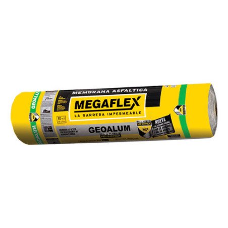 Membrana De Asfalto Plástico Megaflex No Crack 40kg 4mm