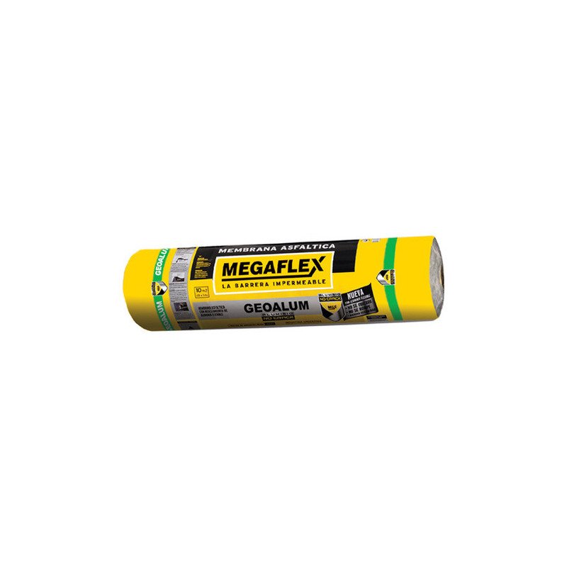 Membrana De Asfalto Plástico Megaflex No Crack 40kg 4mm