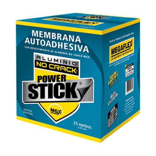 Memb Asfáltica Autoadhesiva No Crack 25 Cm De Ancho 4kg