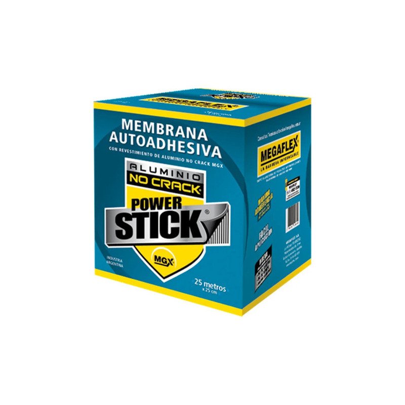 Memb Asfáltica Autoadhesiva No Crack 25 Cm De Ancho 4kg