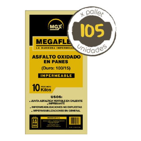 Asfalto Duro Megaflex 100 / 15 En Panes 10kg