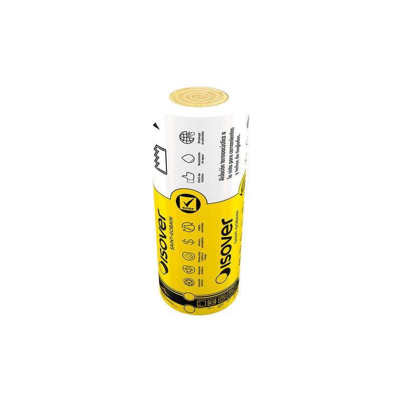 Lana Vidrio Tensado Polipropileno Ancho 1.2m Largo 5m