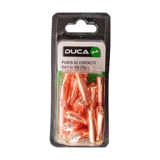 Punta De Contacto P Mig 0.6mm Minimig 130 180 Duca 25 Pcs