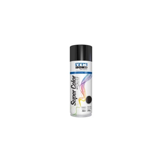 Pintura Aerosol Super Color Tek Bond Uso En Metal Marca Fema
