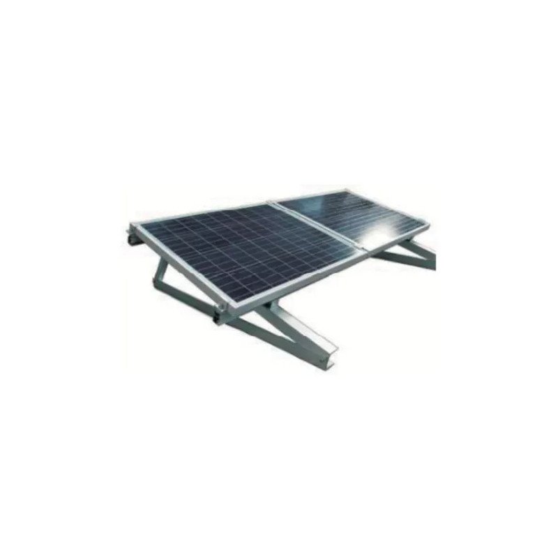 Estructura P / Panel Solar 20w 2 Bases