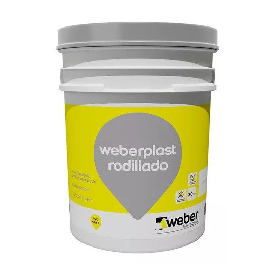 Weberplast Rodillado Revest. De Aplicación A Rodillo 30 Kg