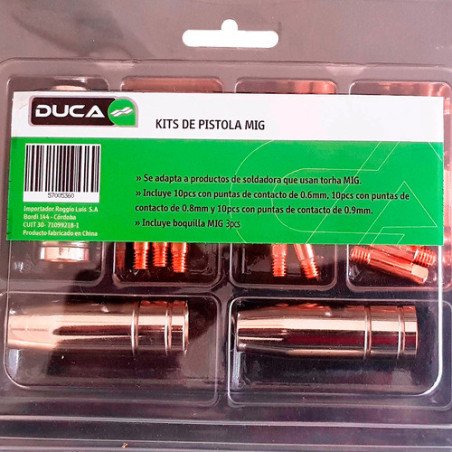 Kit Consumibles Mig Multimig 200 Minimig 130 180 Soldadoras
