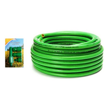 Manguera Riego Verde 5bar 1 / 2 Pulgadas 15mt + Kit Conexión