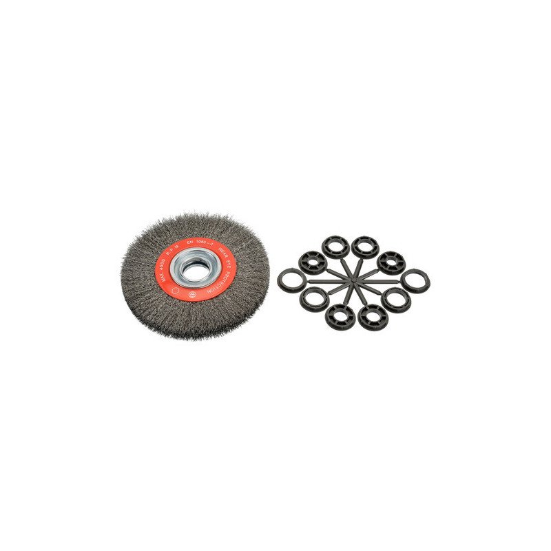 Cepillo Circular Ondulado Acero Med.d200 X 25 X 50,8 / 0,3