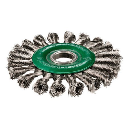 Cepillo Circular Trenzado Inoxidable D 115 X 6 X 22,2 / 0,5
