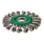 Cepillo Circular Trenzado Inoxidable D 115 X 6 X 22,2 / 0,5