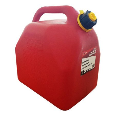 Bidon De Tanque Combustible Pico Plastico 10 Litros Amarillo