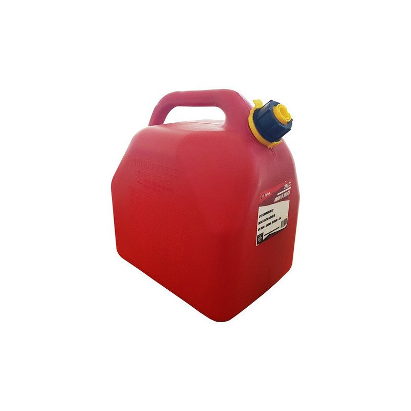 Bidon De Tanque Combustible Pico Plastico 10 Litros Amarillo