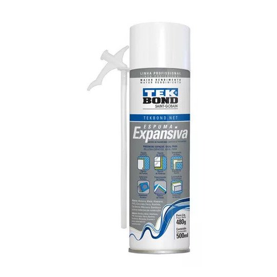 Sellador Adhesivo Expansiva Poliuretano 500ml 480g Tekbond