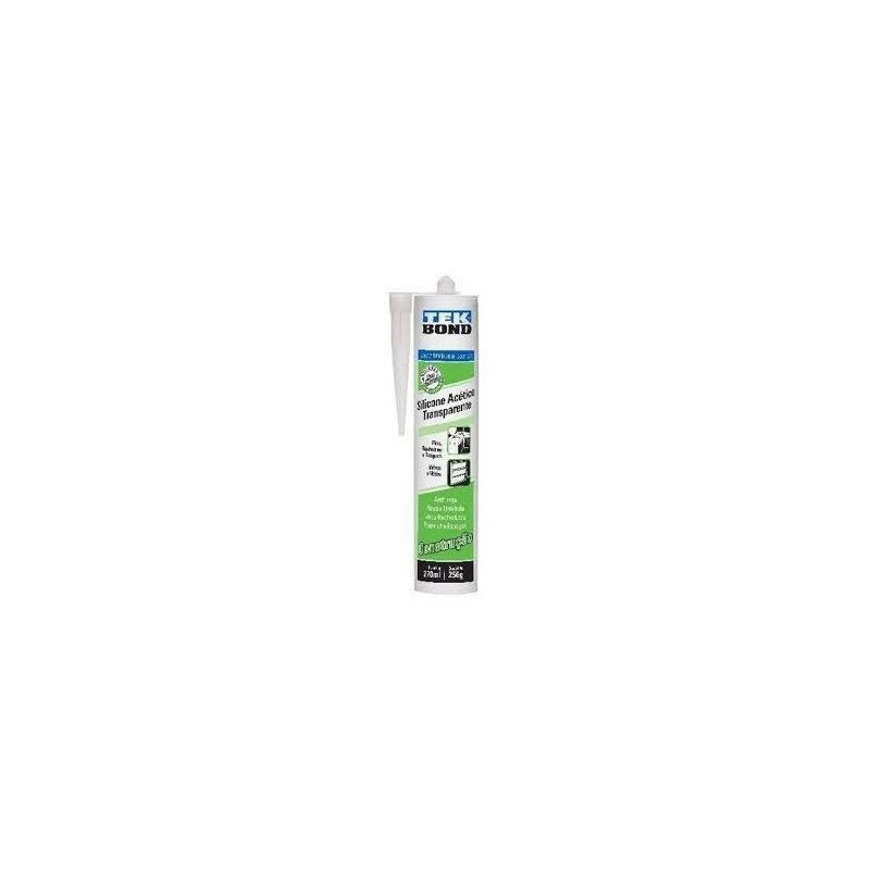 Sellador Fijador Adhesivo De Silicona Acetico 270gr Tekbond