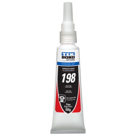 Sellador De Juntas Bridas Metalicas 50gr Rojo Tekbond