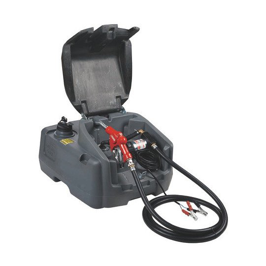 Tanque combustible 100Lts c/kit surtidor completo 12v Bomba