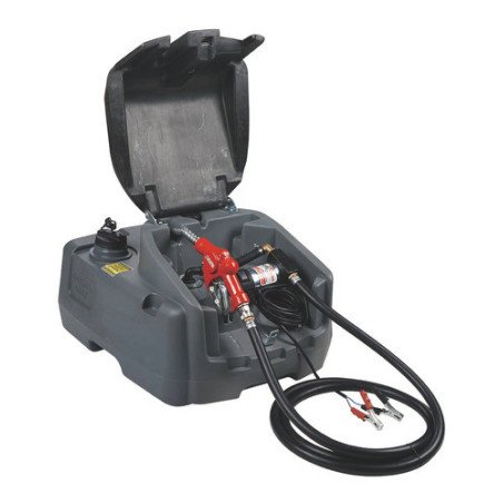Tanque combustible 100Lts c/kit surtidor completo 12v Bomba