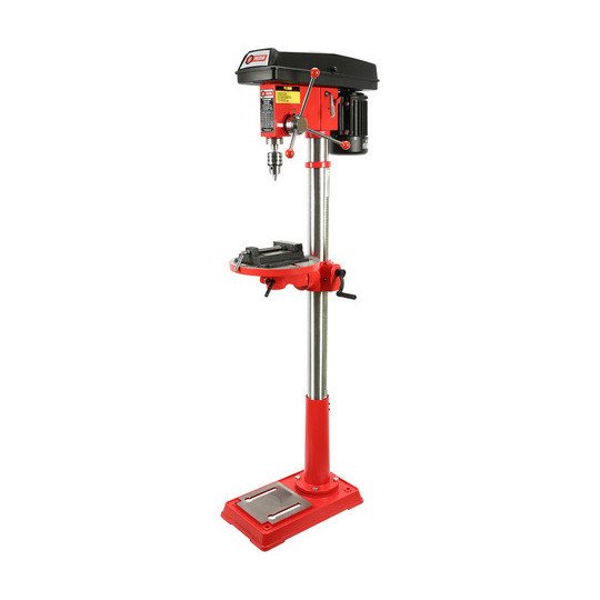 Taladro Pie Perforadora 16 Velocidades 16 Mm 550w Con Morsa
