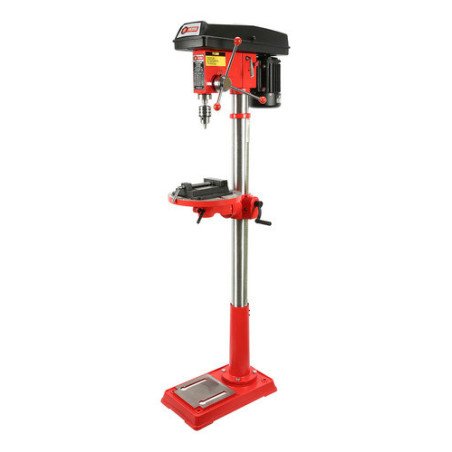 Taladro Pie Perforadora 16 Velocidades 16 Mm 550w Con Morsa