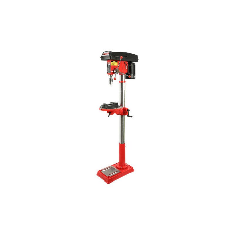Taladro Pie Perforadora 16 Velocidades 16 Mm 550w Con Morsa