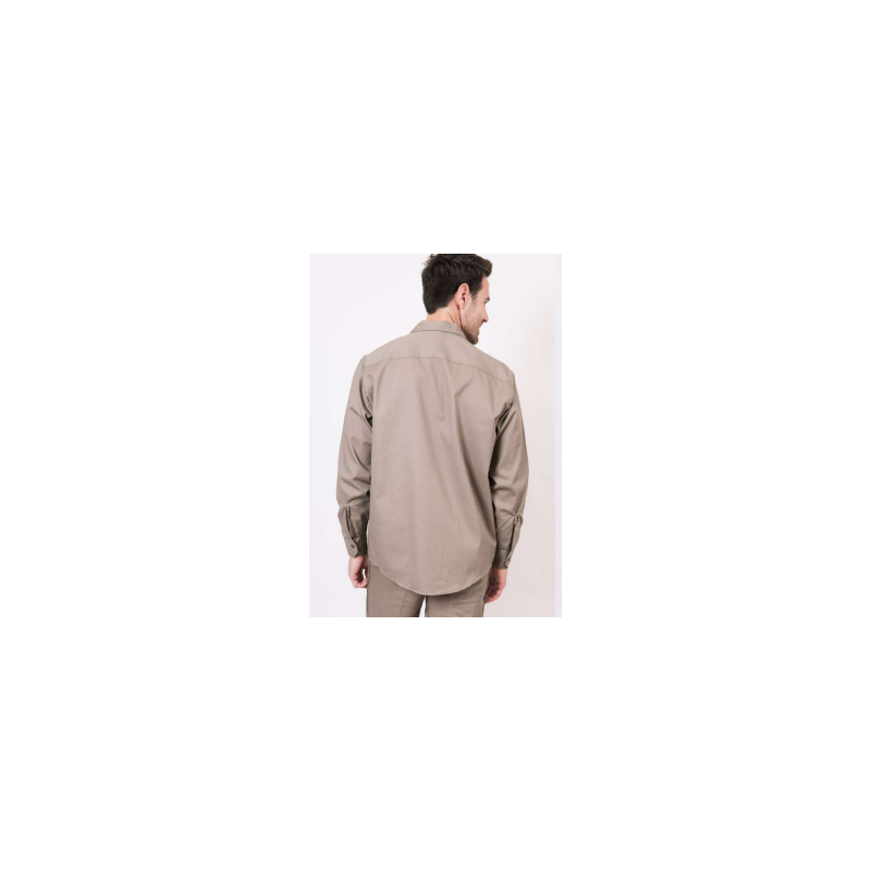 Camisa Ombú Beige (38 al 48)
