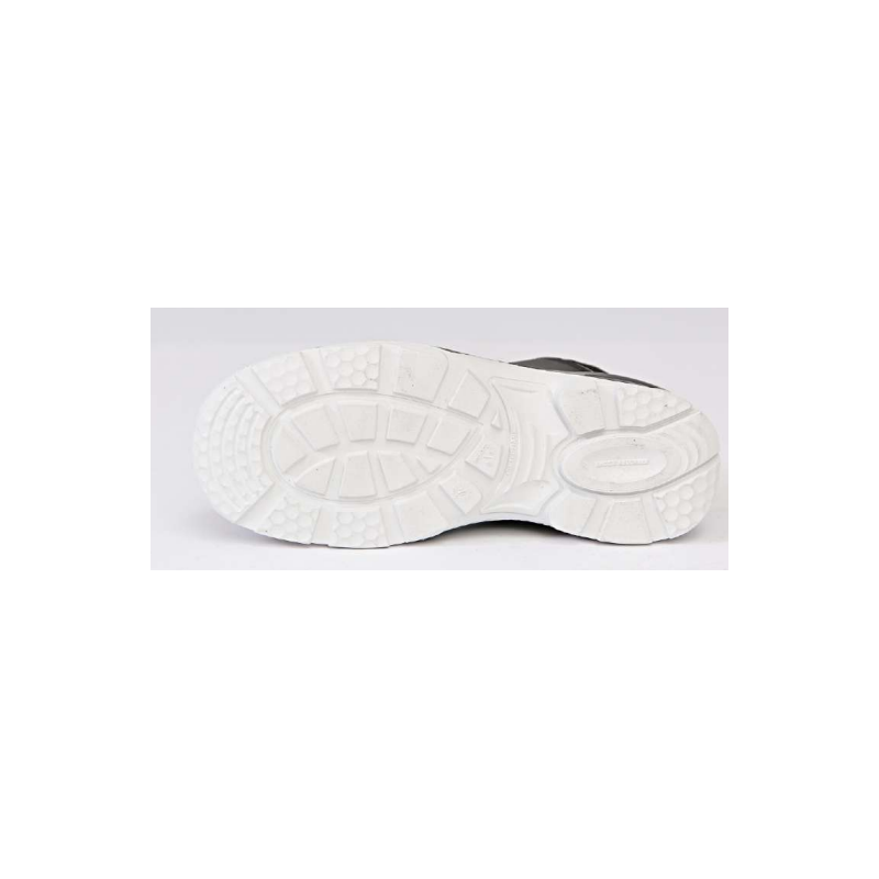 Zapato Ozono con puntera acero cuero flor OMBU (1OO-01F1) (36 al 47)