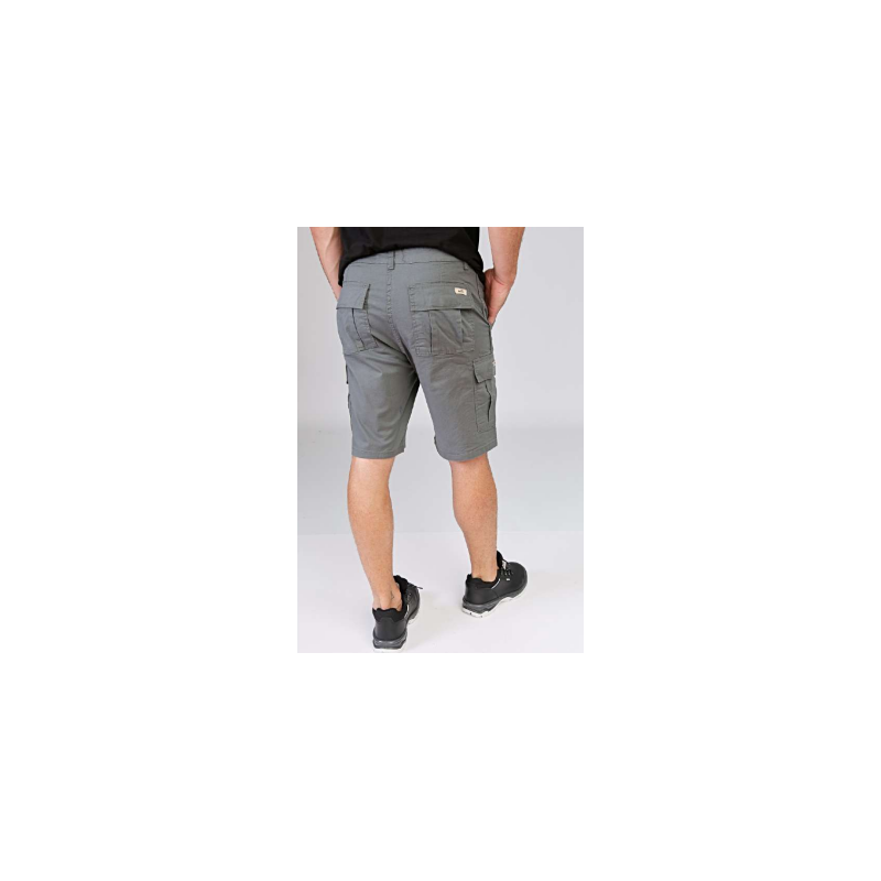 Bermuda Cargo SNIPE Gris Topo Algodón con Elastano (38 al 54)