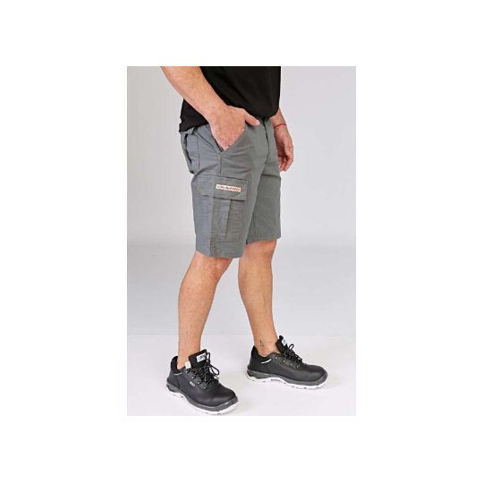 Bermuda Cargo SNIPE Gris Topo Algodón con Elastano (38 al 54)