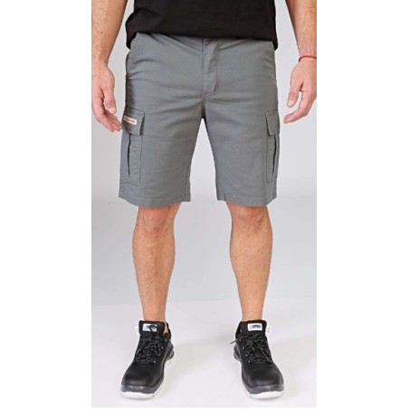 Bermuda Cargo SNIPE Gris Topo Algodón con Elastano (38 al 54)