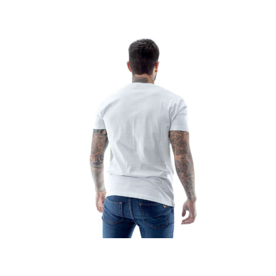 Remera Básica Blanca Escote Redondo Lisa (2XL al 4XL)