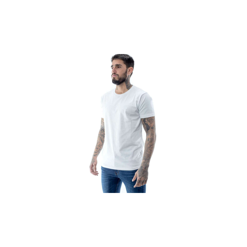 Remera Básica Blanca Escote Redondo Lisa (2XL al 4XL)