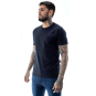 Remera Básica Negra Escote Redondo Lisa (2XL al 4XL)