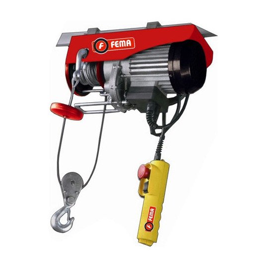 Aparejo Eléctrico 220v 500w Alzada 6 / 12 M 250kg Cable 3 Mm