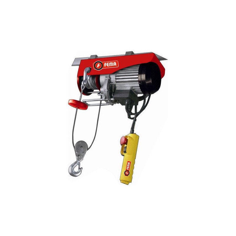 Aparejo Eléctrico 220v 500w Alzada 6 / 12 M 250kg Cable 3 Mm