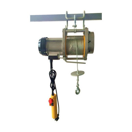 Aparejo Electrico 1300w Alzada 60m Doble Gancho Marca Fema