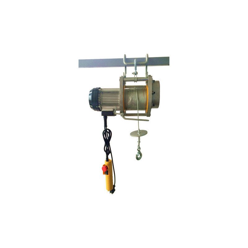Aparejo Electrico 1300w Alzada 60m Doble Gancho Marca Fema