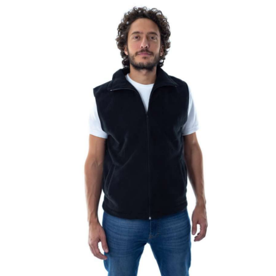 Chaleco polar Negro (2XL al 4XL) Chaleco polar Negro (2XL al 4XL)
