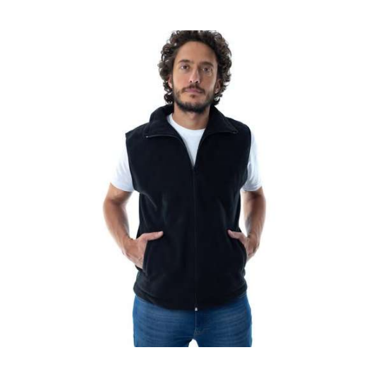 Chaleco polar Negro (2XL al 4XL) Chaleco polar Negro (2XL al 4XL)