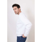 Buzo básico de frisa Blanco (S al XL)