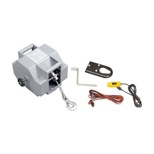 Aparejo Eléctrico 12v 9 Mt 4082 Kg 0,6 Hp Cable 5,6 Mm Fema