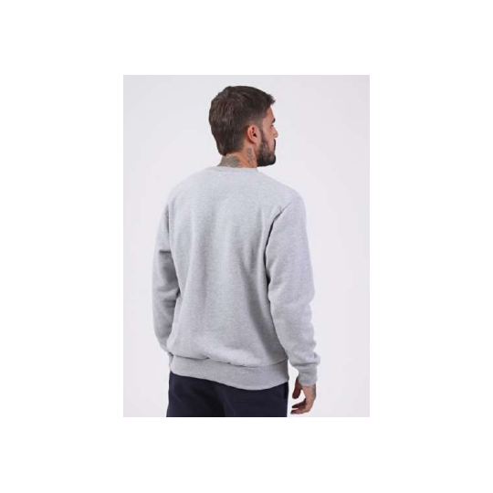 Buzo básico de frisa Gris Melange (2XL al 4XL)