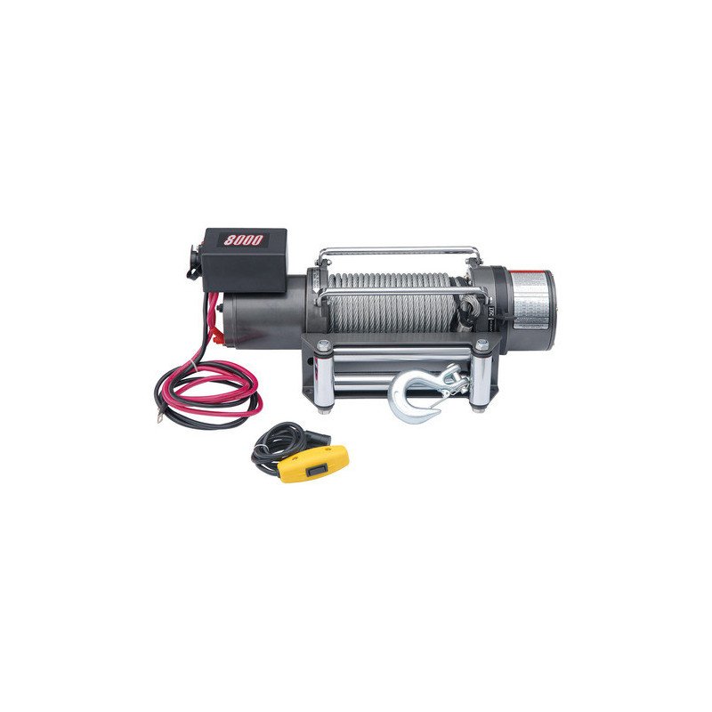 Aparejo Eléctrico 12v 29 Mt 3336 Kg 3 Hp Cable 8 Mm Fema