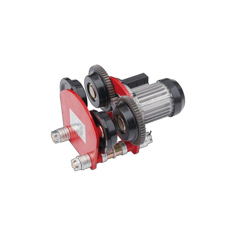 Carro Traslacion Electrico 1000 Kg 15mt / Min 180w Ruedas