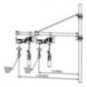 Soporte Giratorio Aparejo 300 / 600 Kg 1100 / 750 Mm 6,2kg