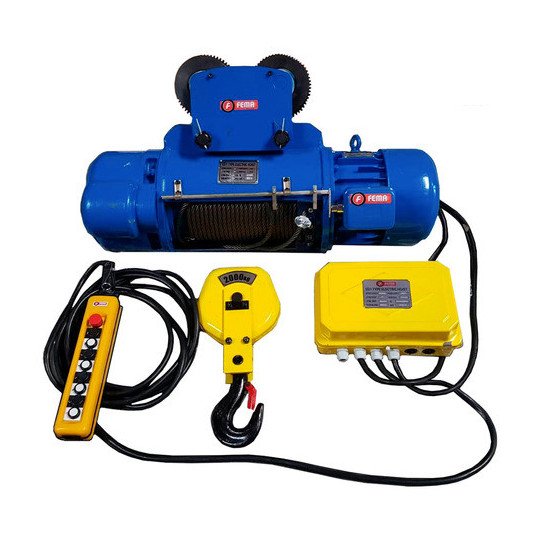 Aparejo Indutrial Electrico Fema 3 T Trifásicos Cable 9mts