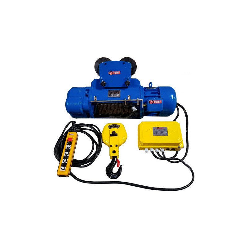 Aparejo Indutrial Electrico Fema 3 T Trifásicos Cable 9mts